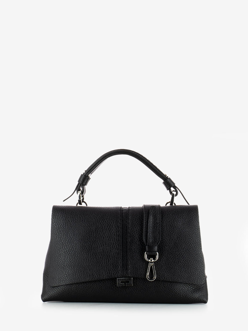 Kendall Black Leather Crossbody Bag