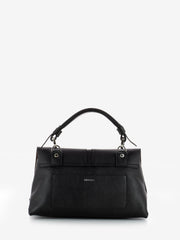 LORISTELLA - Borsa Kendall a tracolla in pelle nera