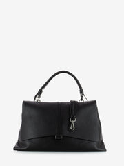 LORISTELLA - Borsa Kendall small in pelle martellata nera