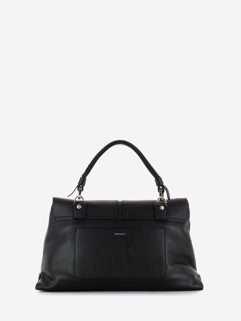 Kendall small bag in black hammered leather