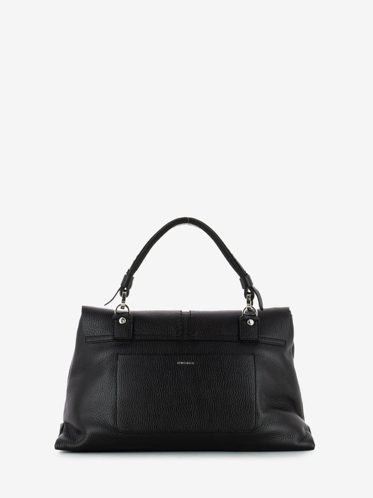 LORISTELLA - Borsa Kendall small in pelle martellata nera