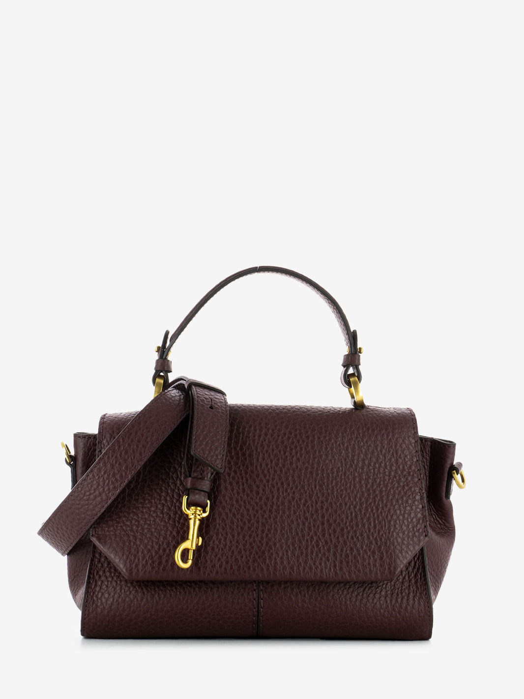 Borsa Muriel in pelle burgundy