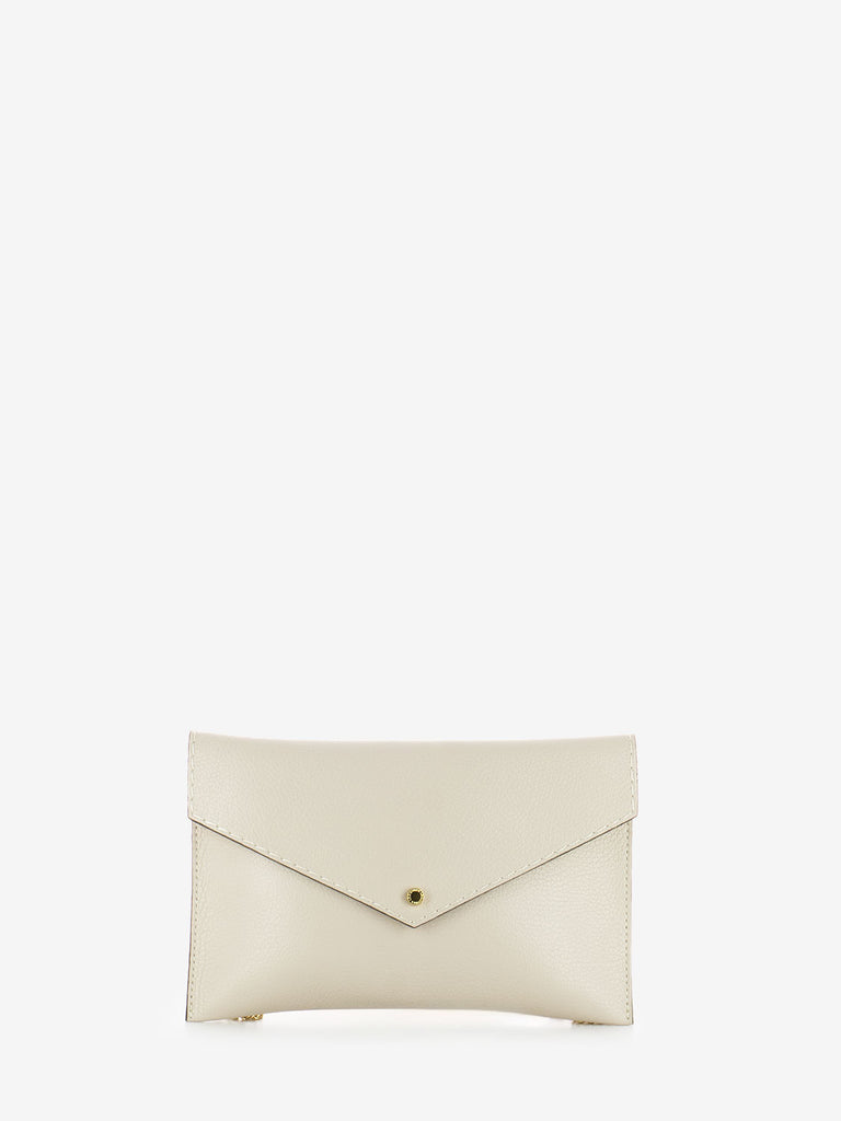 LORISTELLA - Borsa Muriel in pelle con pochette marble