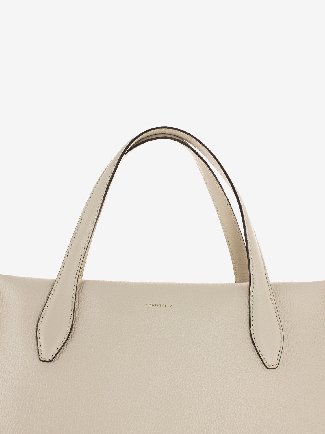 Borsa Muriel in pelle con pochette marble