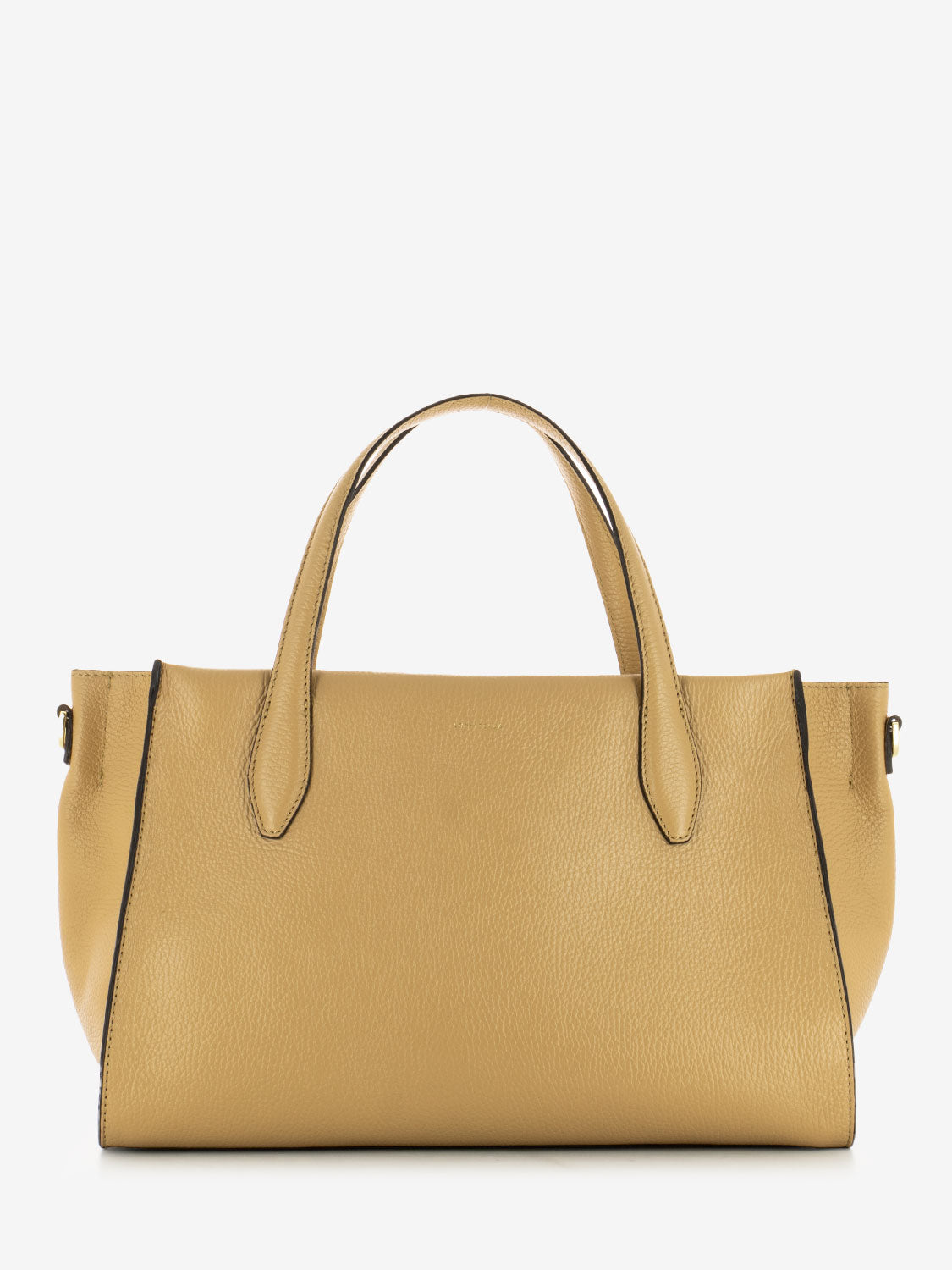 Borsa Muriel in pelle con pochette peanut