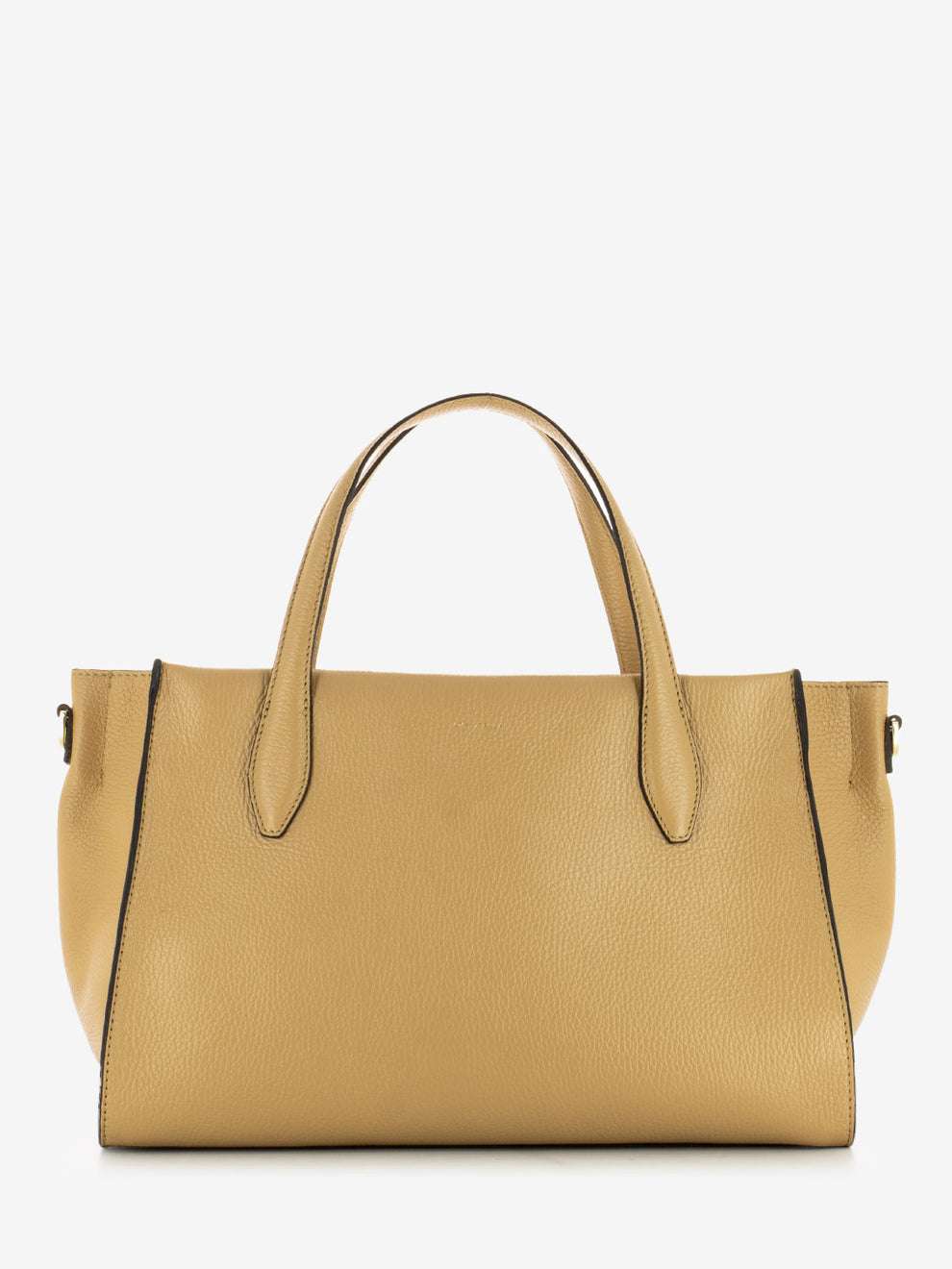 Borsa Muriel in pelle con pochette peanut