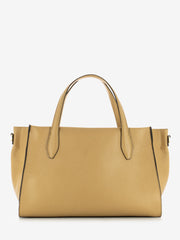 LORISTELLA - Borsa Muriel in pelle con pochette peanut