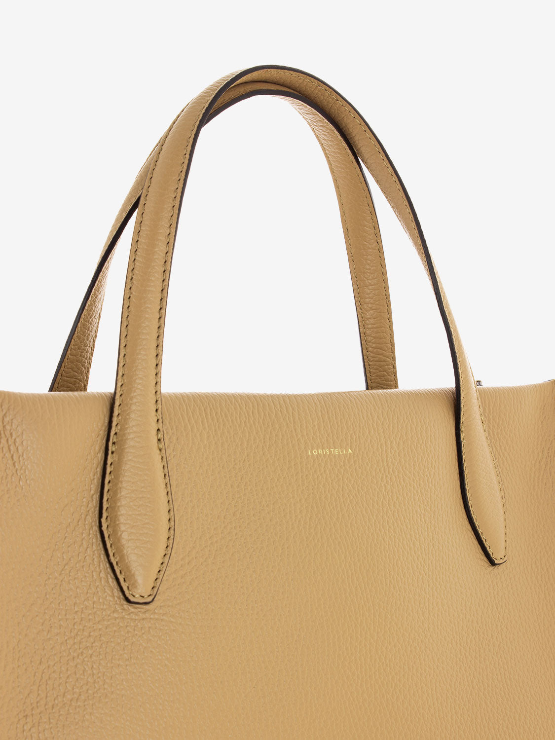 Borsa Muriel in pelle con pochette peanut