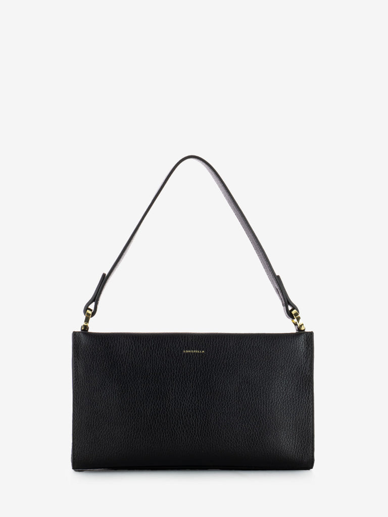 LORISTELLA - Borsa Muriel piccola in pelle nero