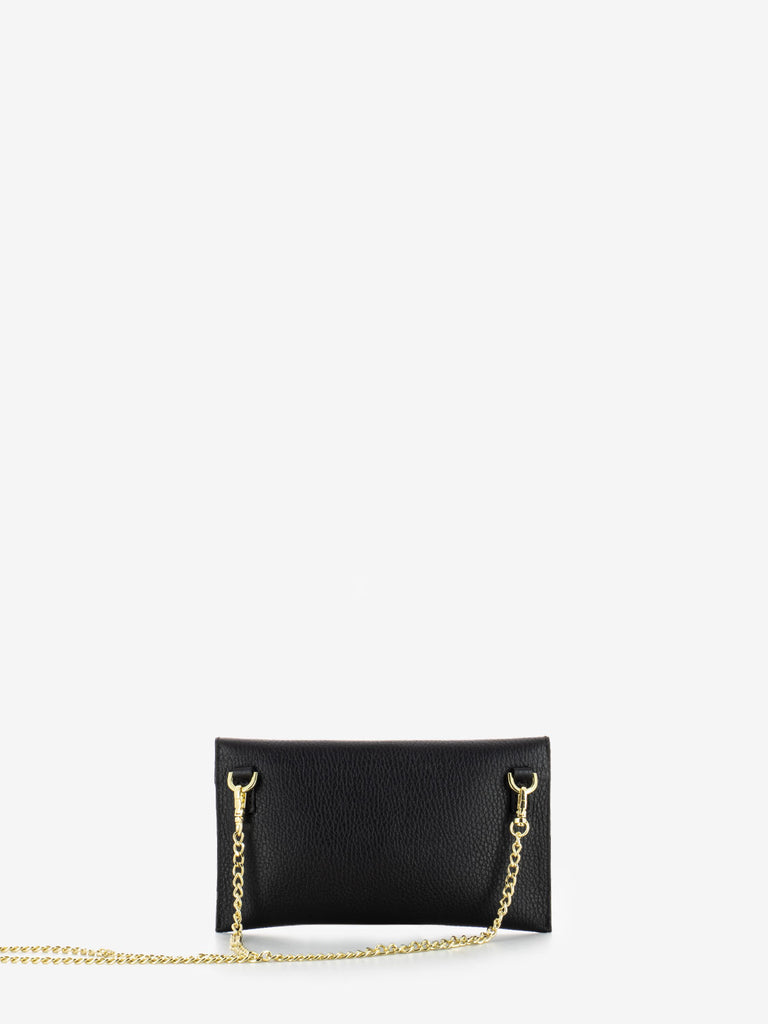 LORISTELLA - Borsa Muriel piccola in pelle nero