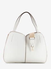 LORISTELLA - Borsa Irma in pelle bianco