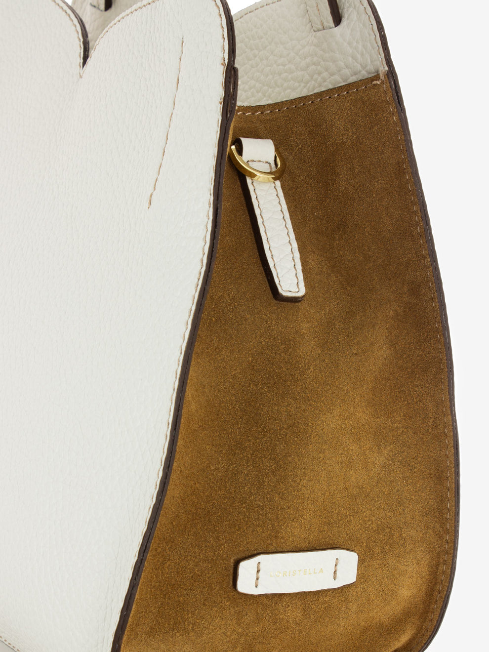Borsa Irma in pelle bianco