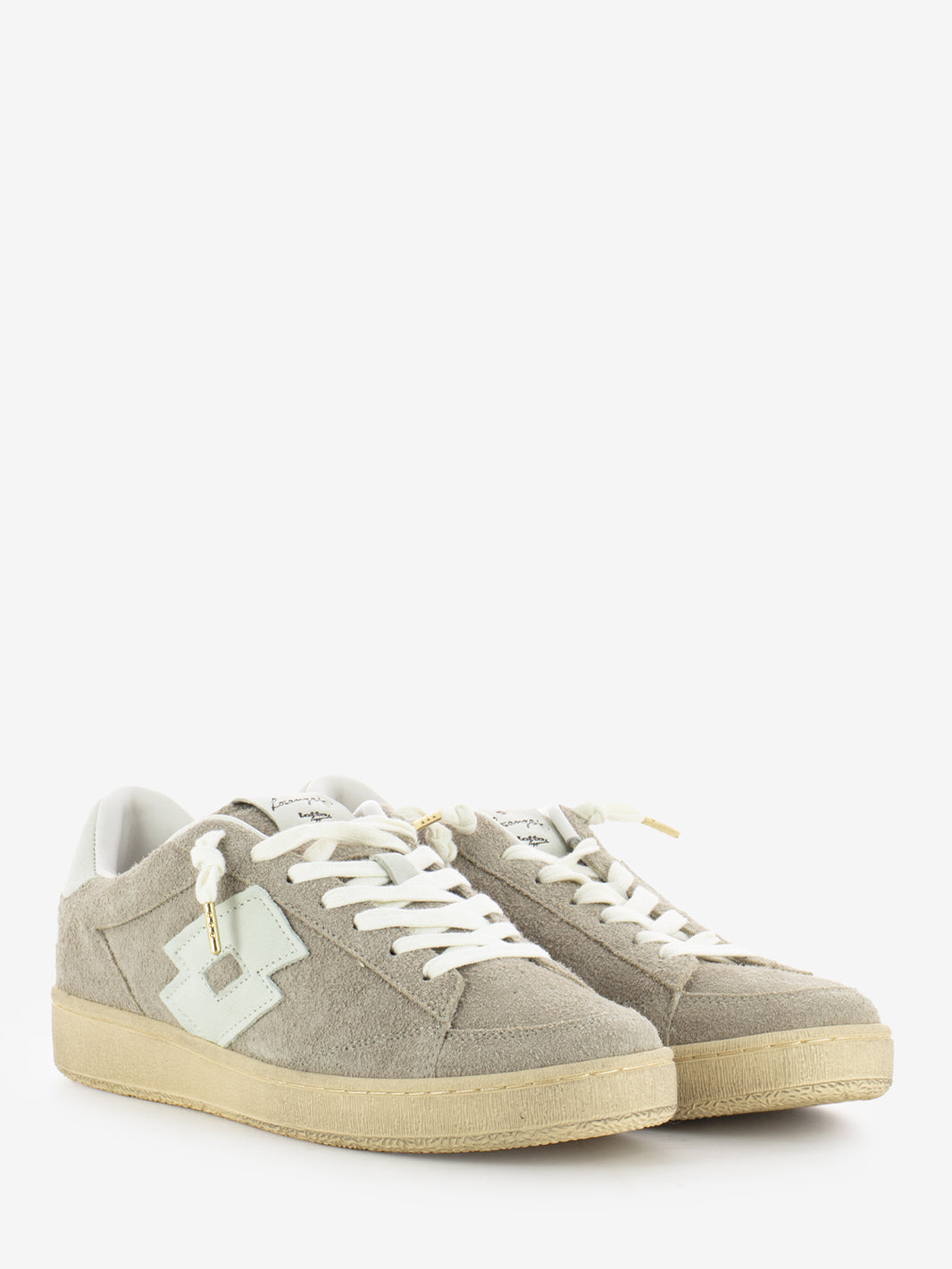 Losanga 76 furry gray sneakers