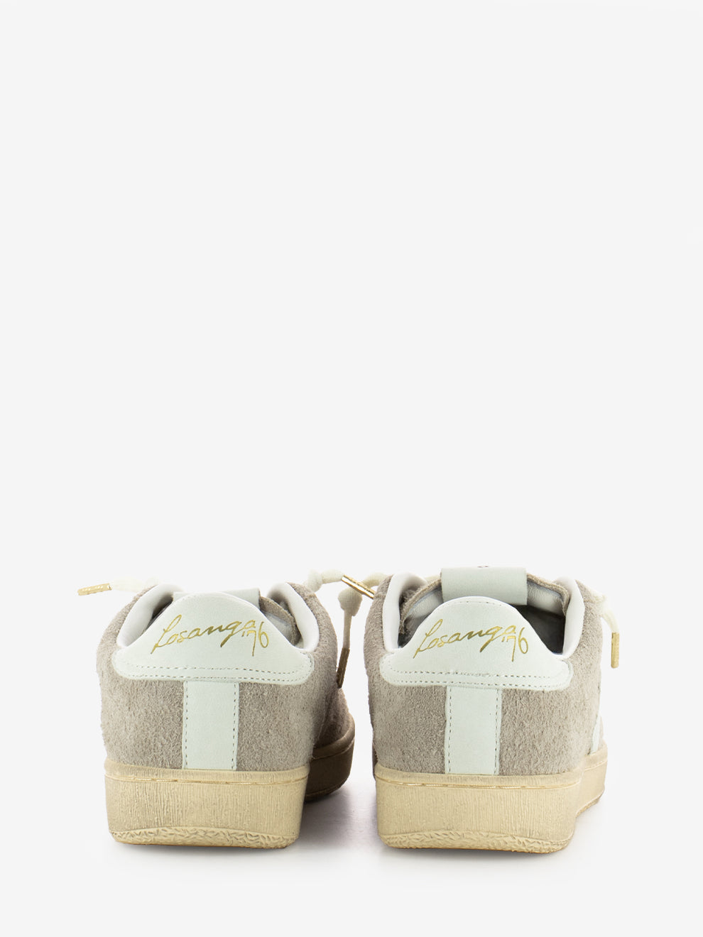Losanga 76 furry gray sneakers