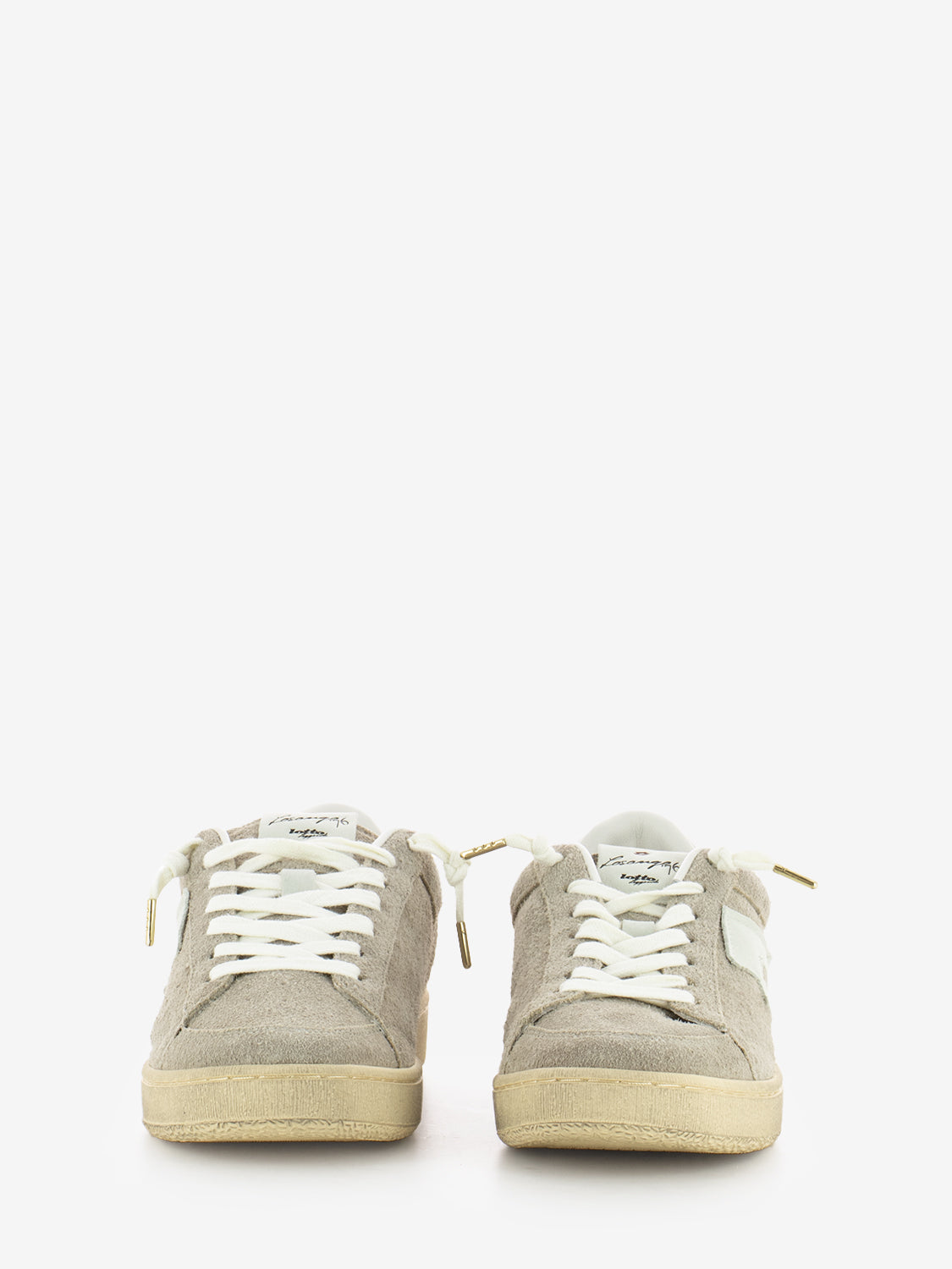 Losanga 76 furry gray sneakers