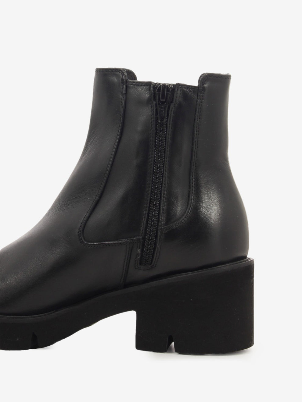 Tronchetto con zip nero