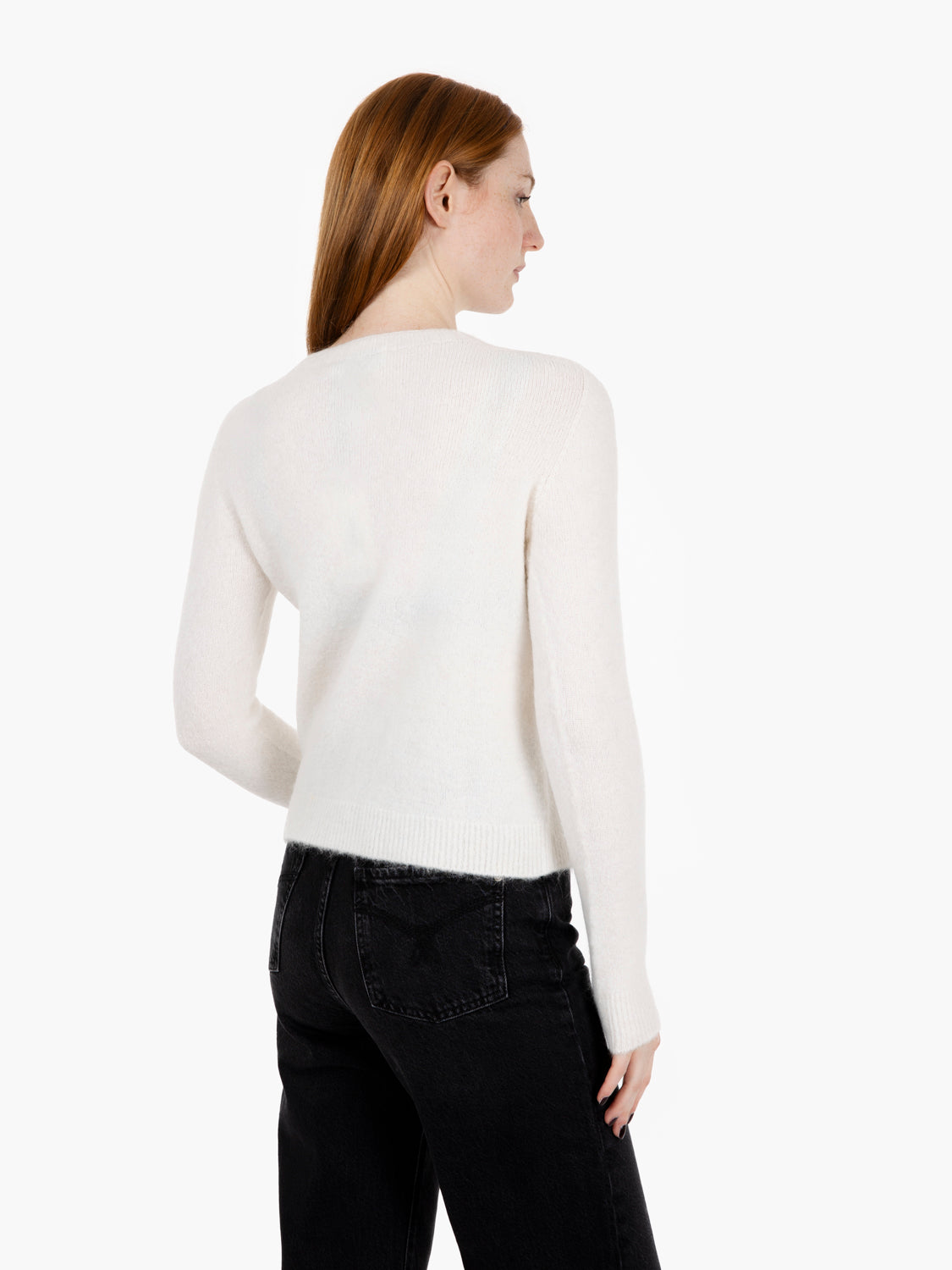 Off white crewneck sweater