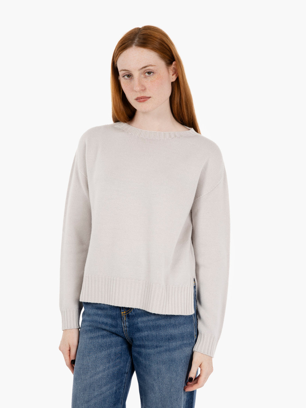 Boxy Ghost Wool Sweater