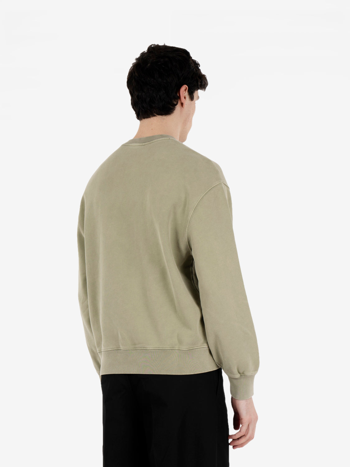 Maison Kitsuné - Double Fox head faded Comfort sweatshirt laurel