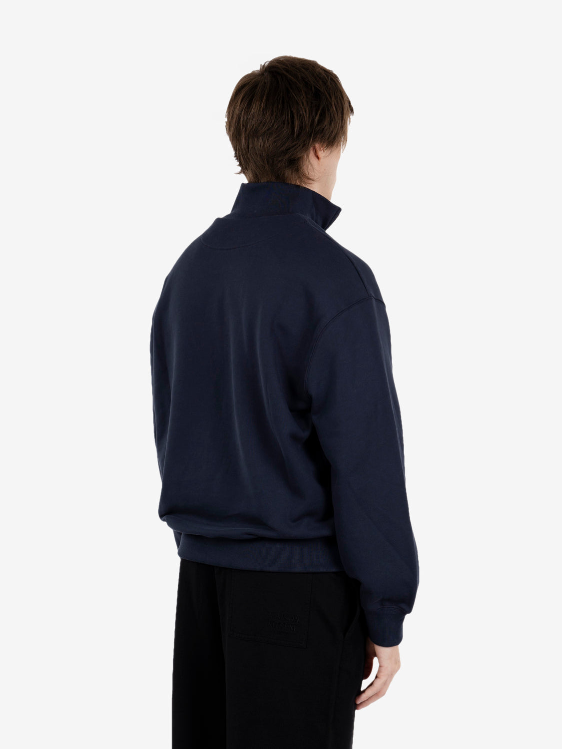 FOX HEAD COMFORT HALF ZIP SWEATSHIRT CLASSIC NAVY PM00305KM0341_0413