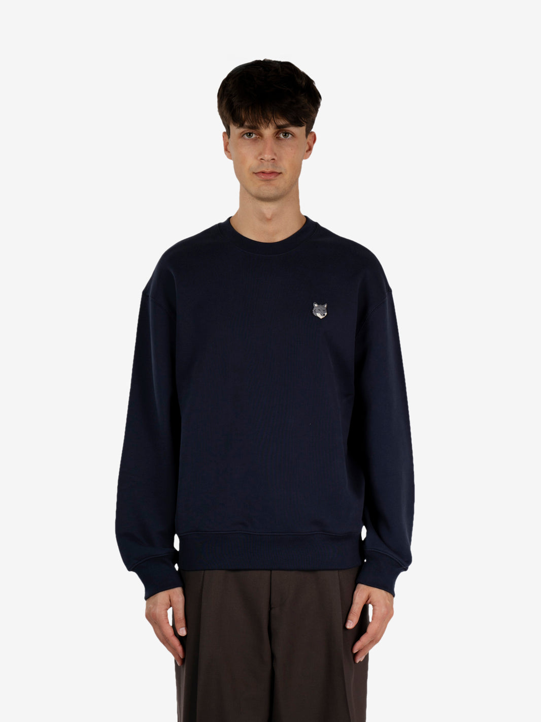 Fox head comfort sweatshirt classic navy