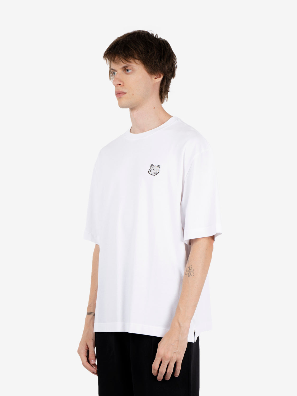 FOX HEAD OVERSIZE T-SHIRT WHITE PM00109KJ0119_P100