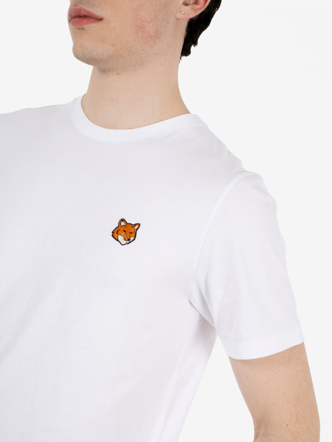 Fox Head Regular Tee-Shirt white