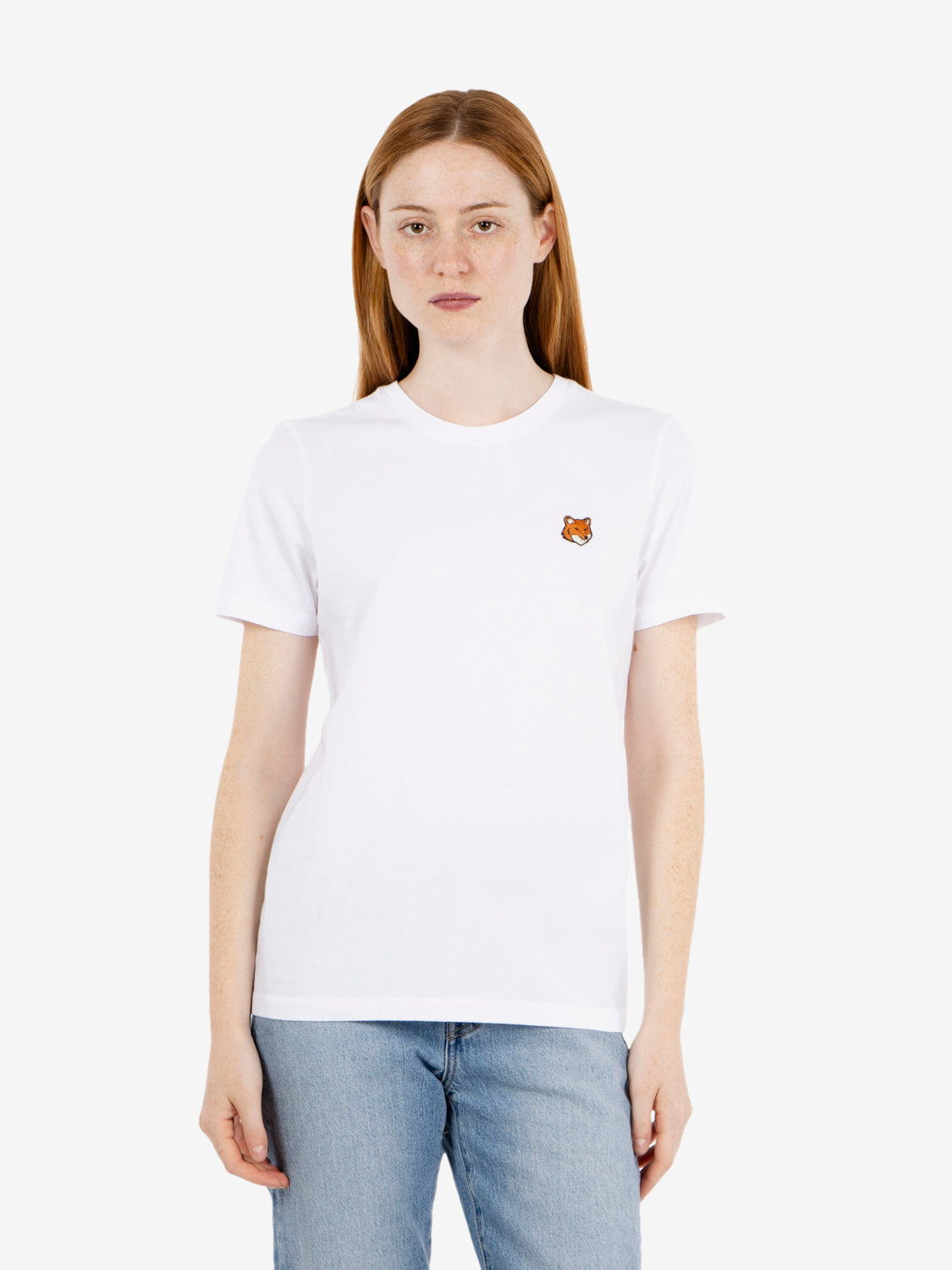 Fox head regular tee white