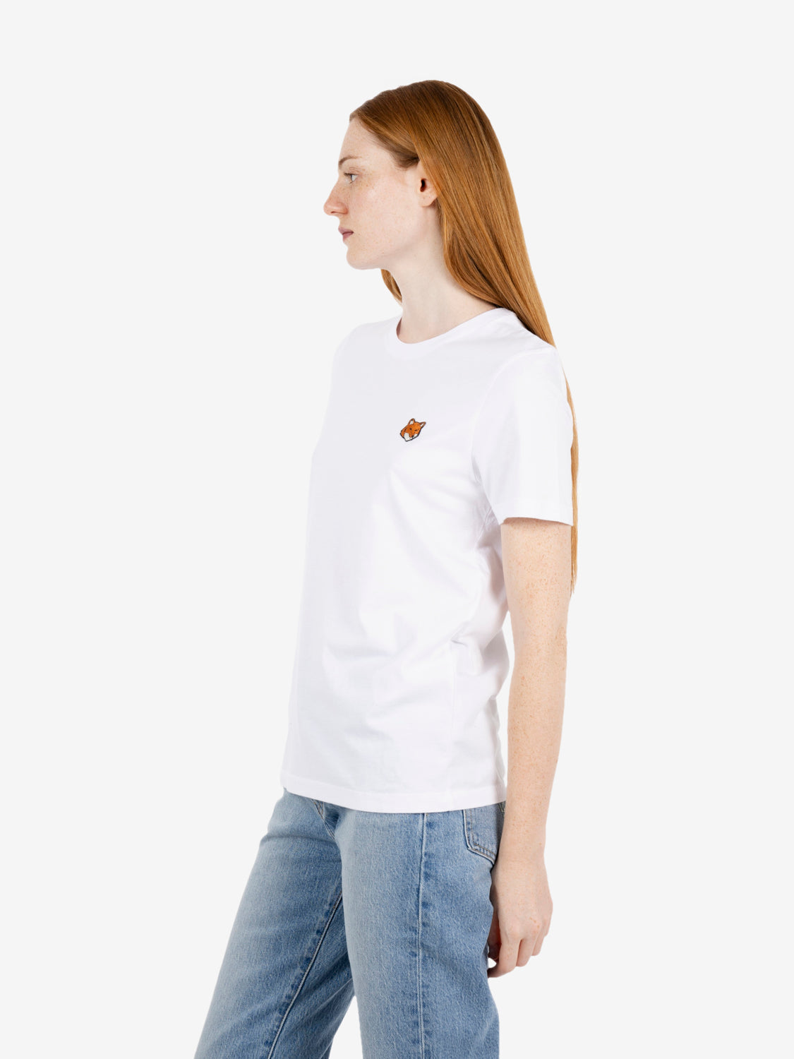 Fox head regular tee white