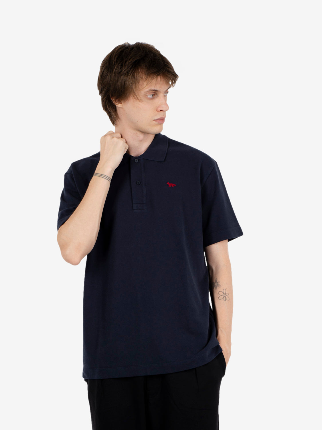 Red Profile Fox comfort polo classic navy