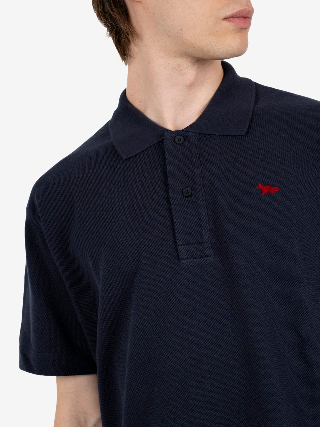 Red Profile Fox comfort polo classic navy
