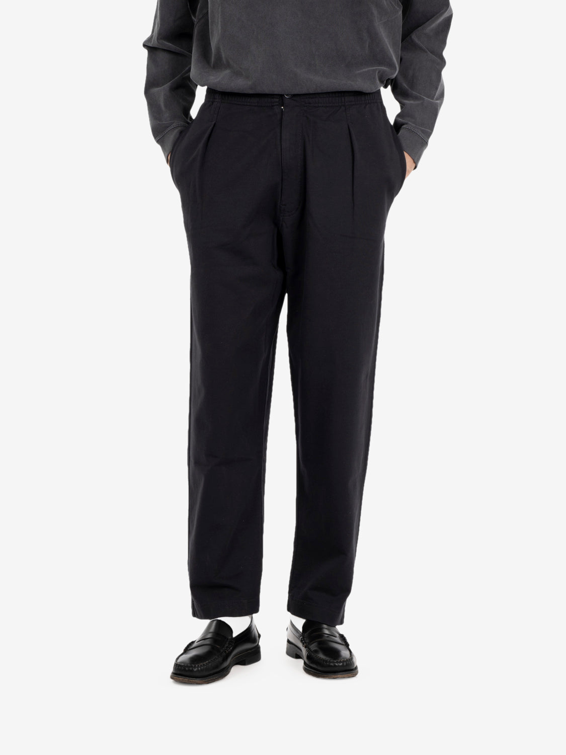 Wide leg Jogger pants black
