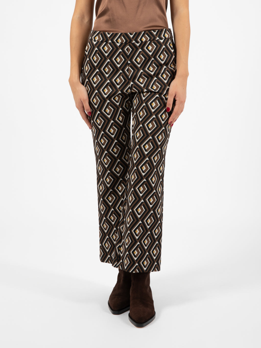 Pants A Maze Jac brown / yellow / black