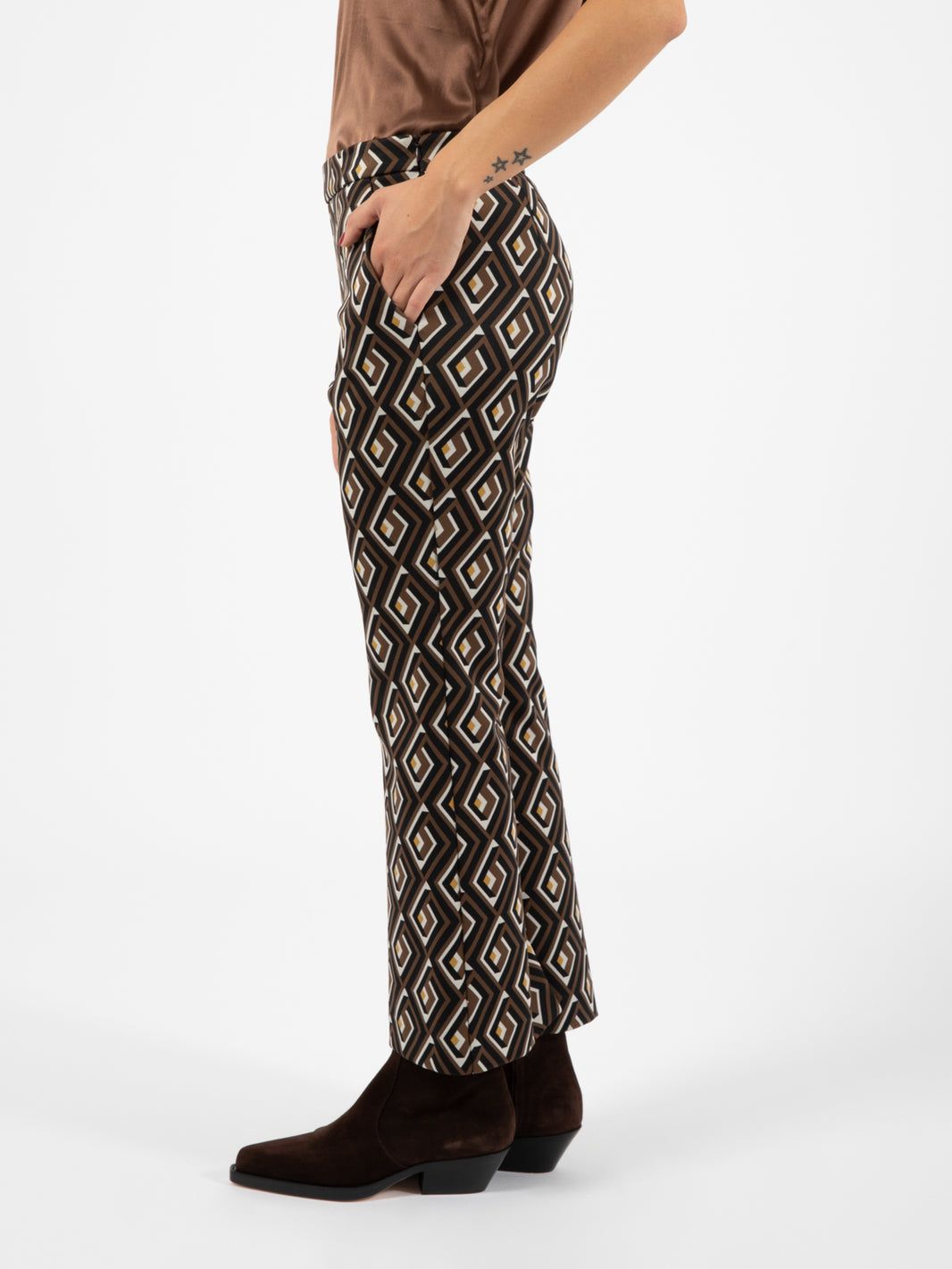 Pants A Maze Jac brown / yellow / black