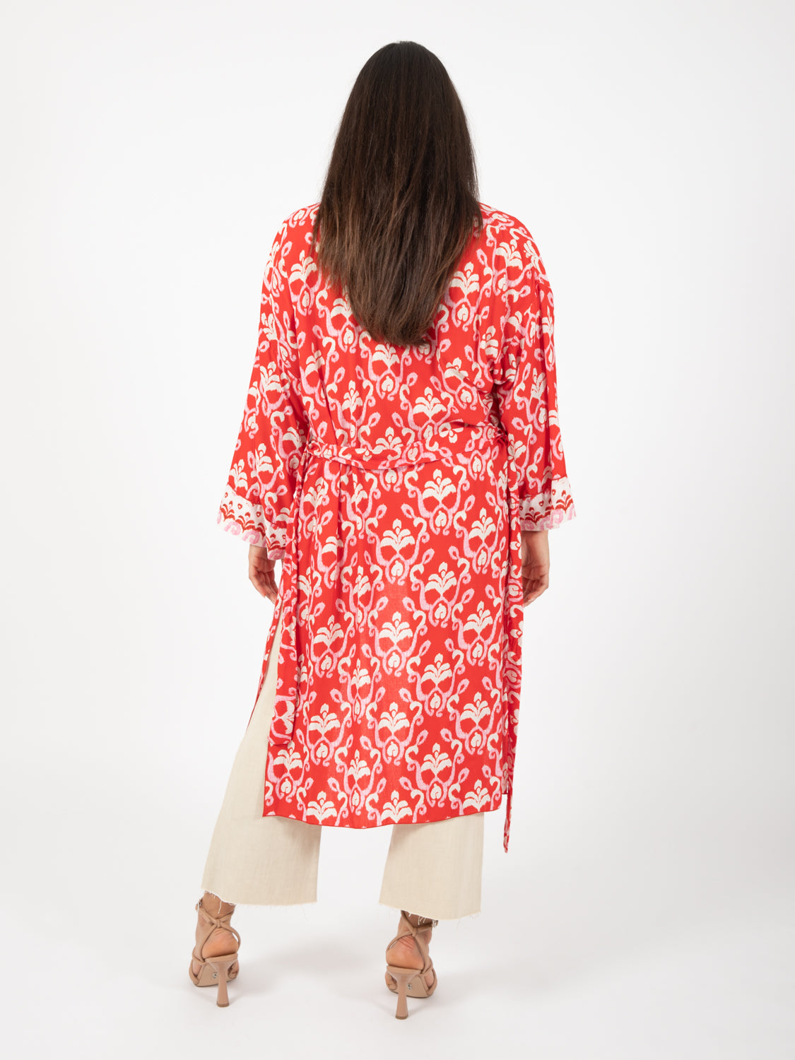 Officinalis red viscose duster