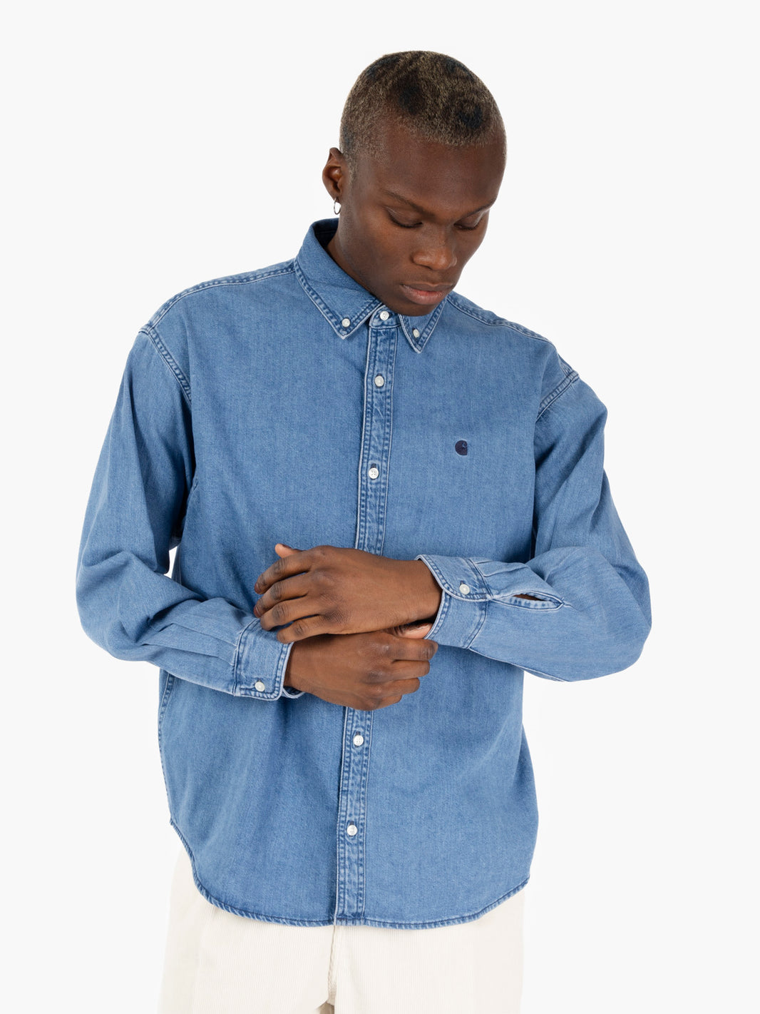 L/S Lucas shirt blue