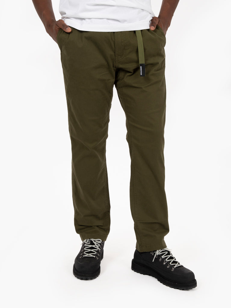 MANASTASH - Pantaloni flex climbert pt olive