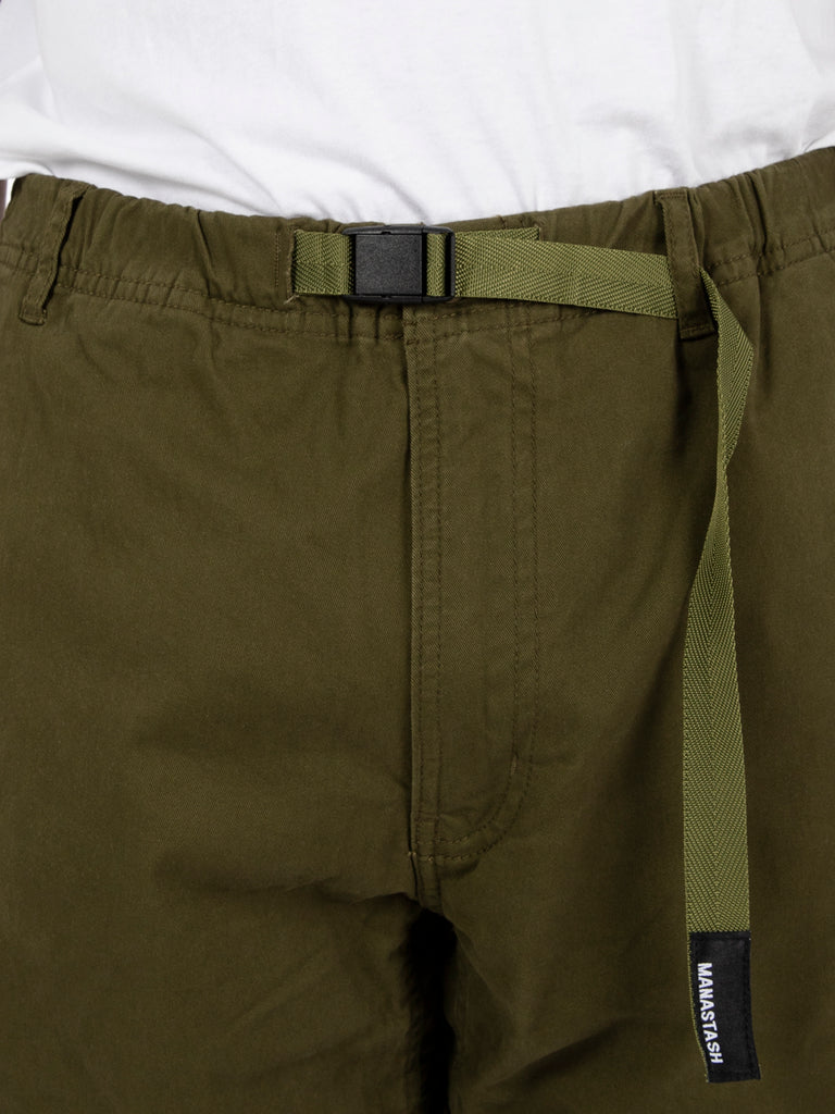 MANASTASH - Pantaloni flex climbert pt olive