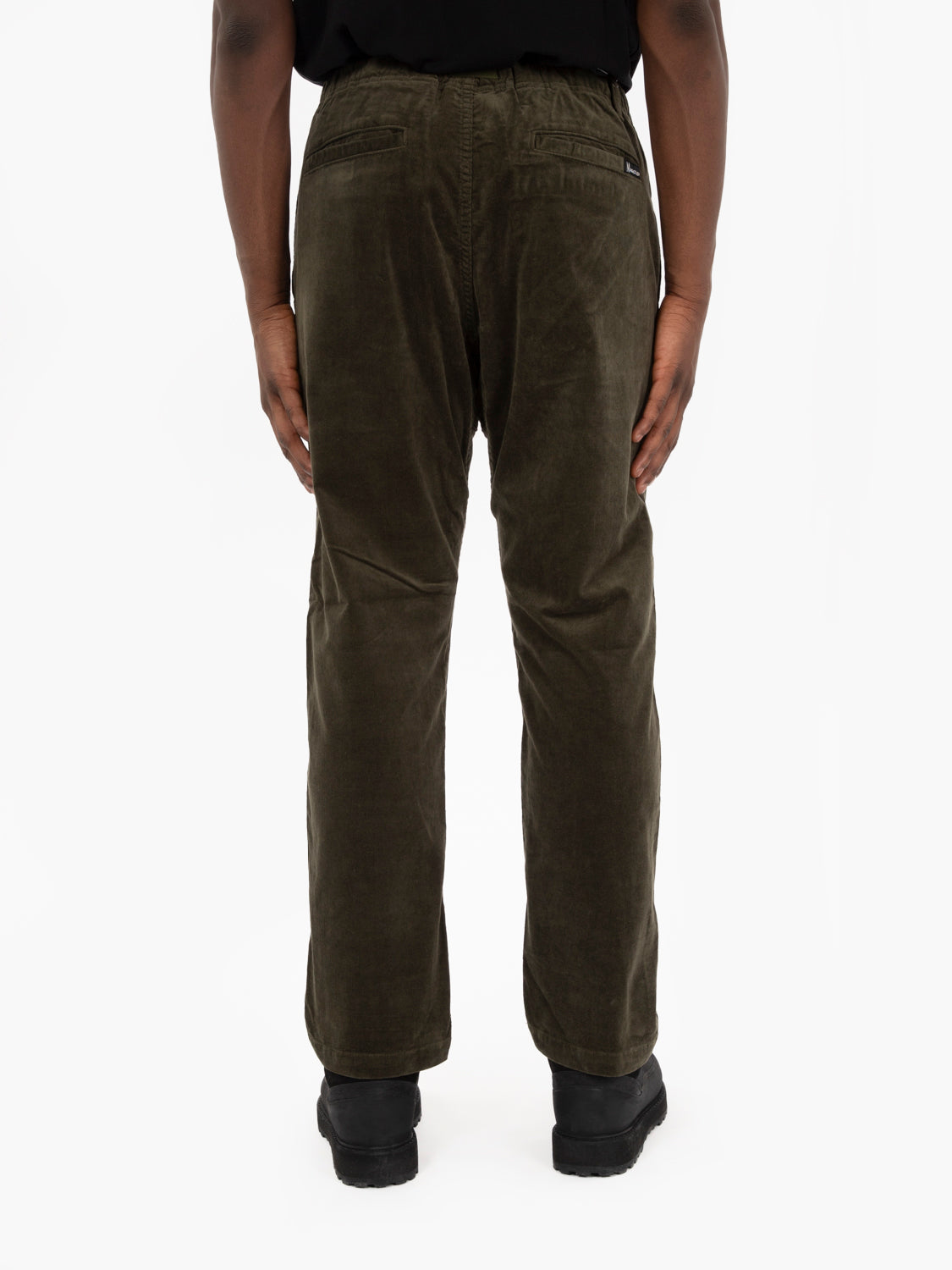 Stretch corduroy olive