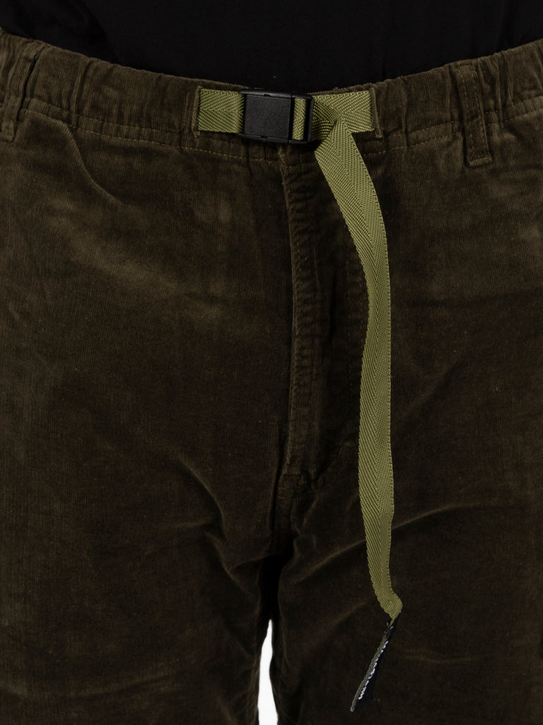 MANASTASH - Stretch corduroy olive