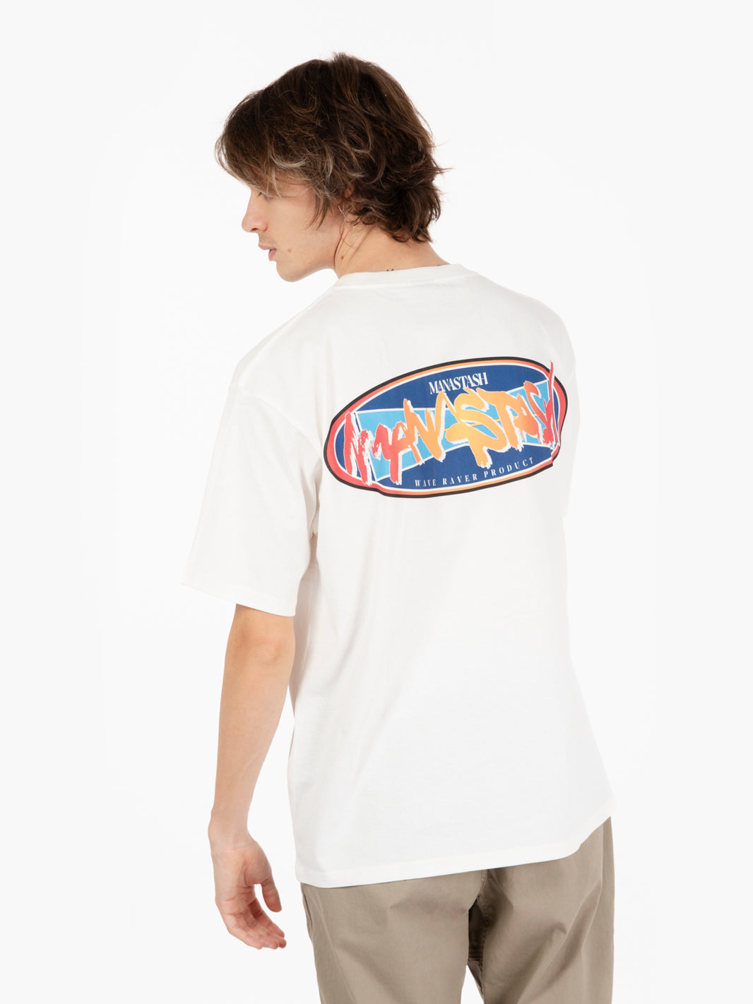 T-shirt citee paint logo white