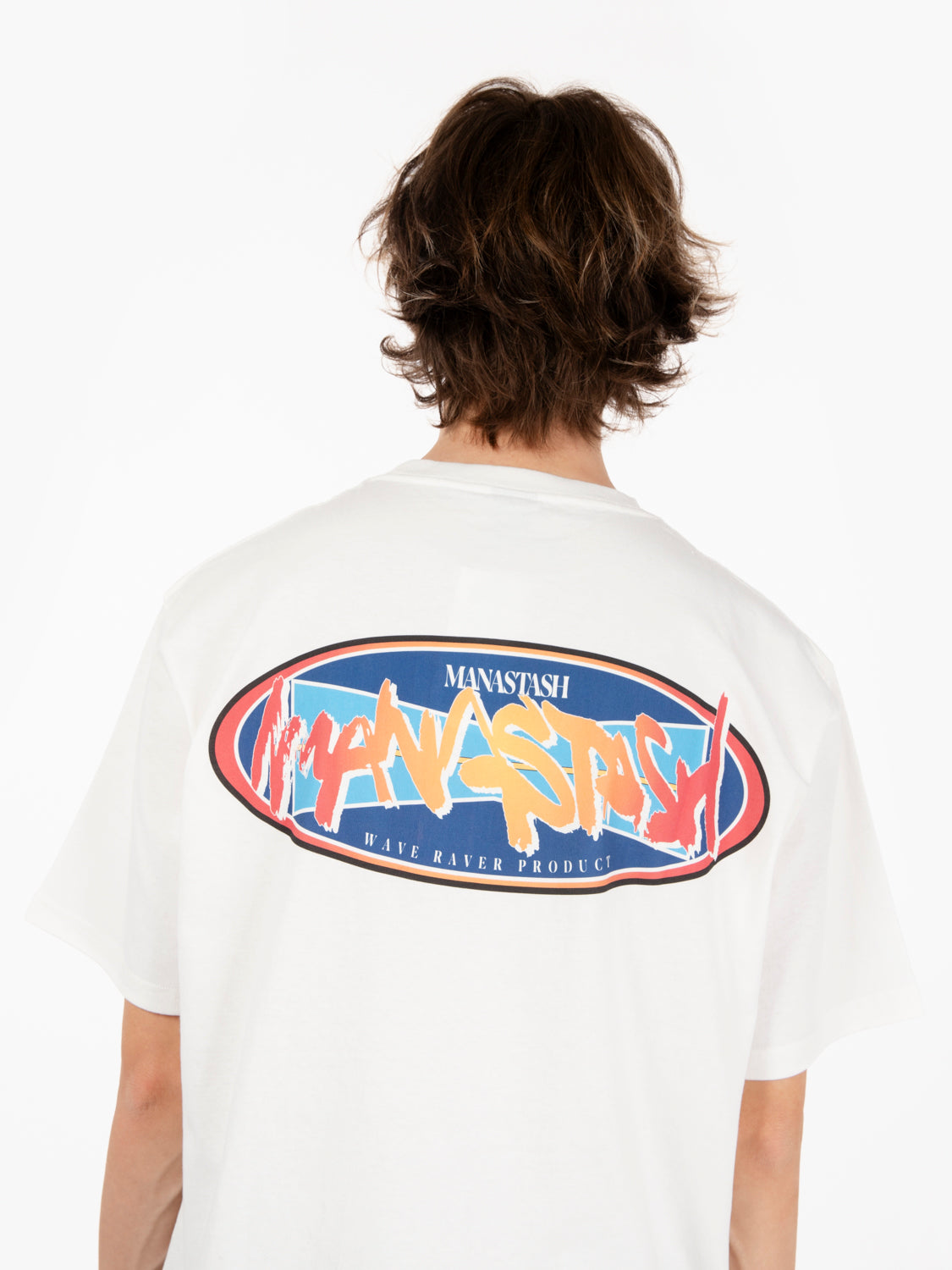 T-shirt citee paint logo white
