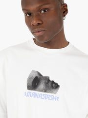 MANASTASH - T-shirt SS timescape white