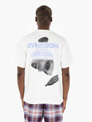 MANASTASH - T-shirt SS timescape white