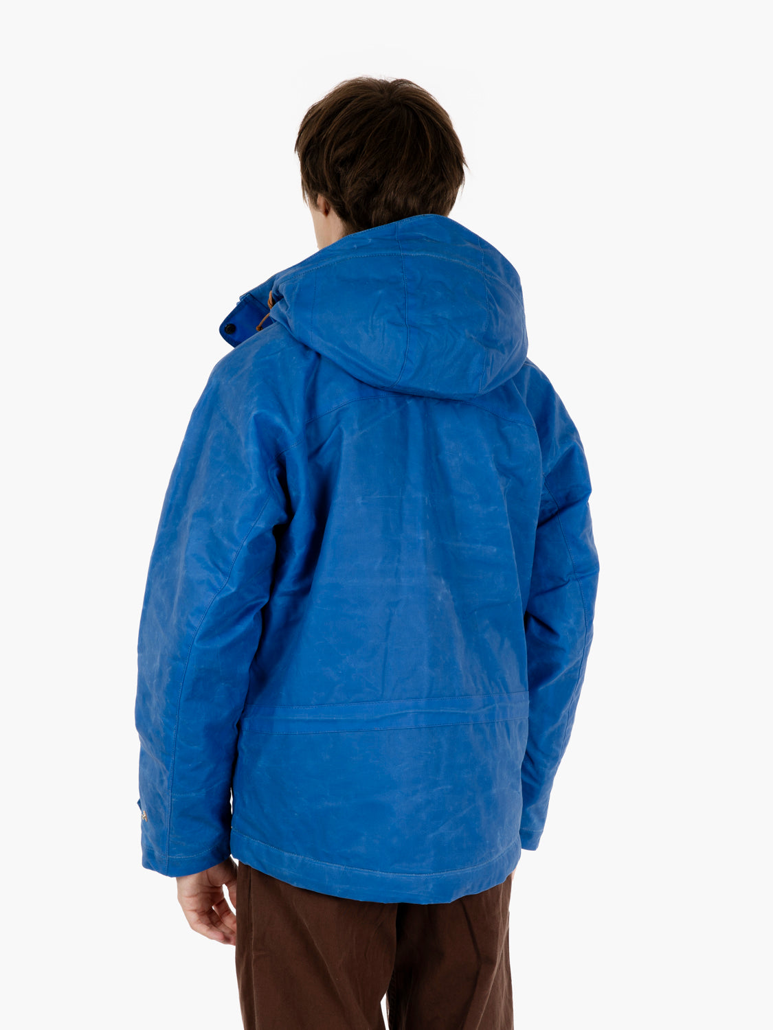 Mountain Jacket waxed mid blue