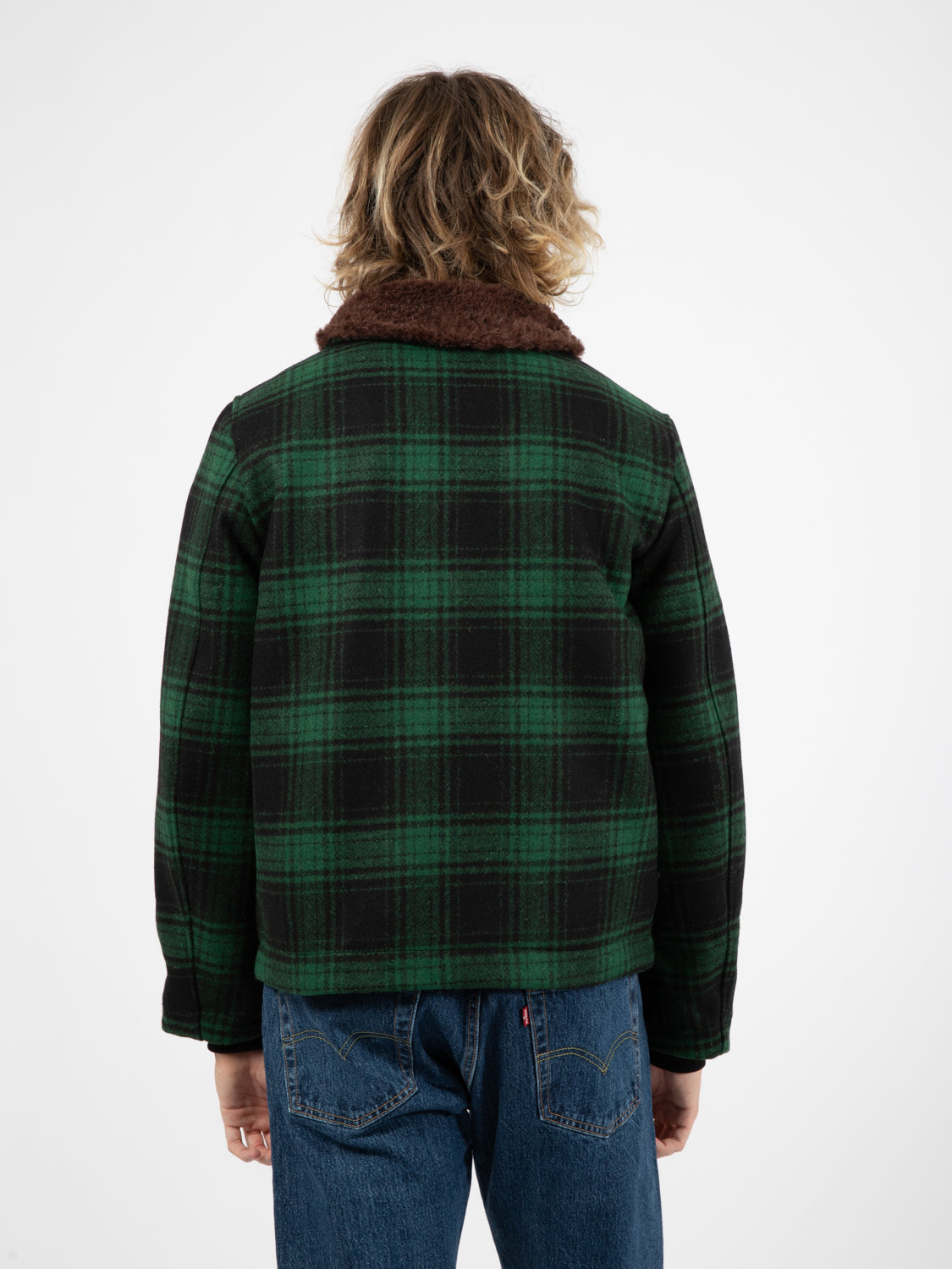 Deck Jacket green / black