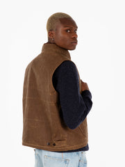 MANIFATTURA CECCARELLI - Gilet Mountain Vest dark tan