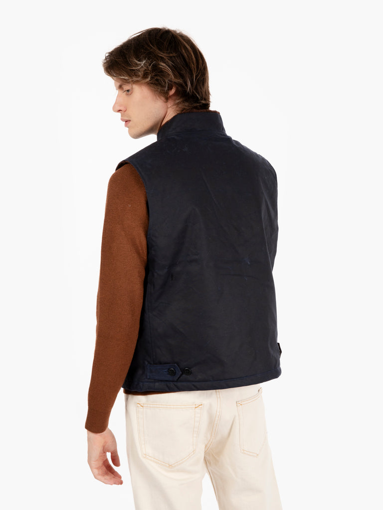 MANIFATTURA CECCARELLI - Gilet Mountain Vest navy