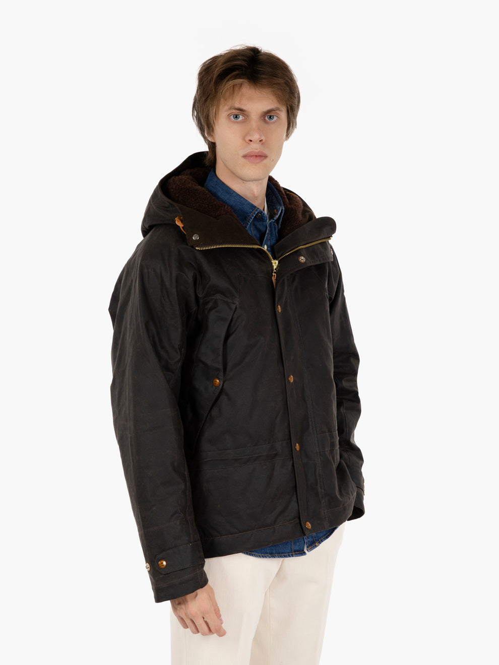 Mountain Jacket waxed chocolate