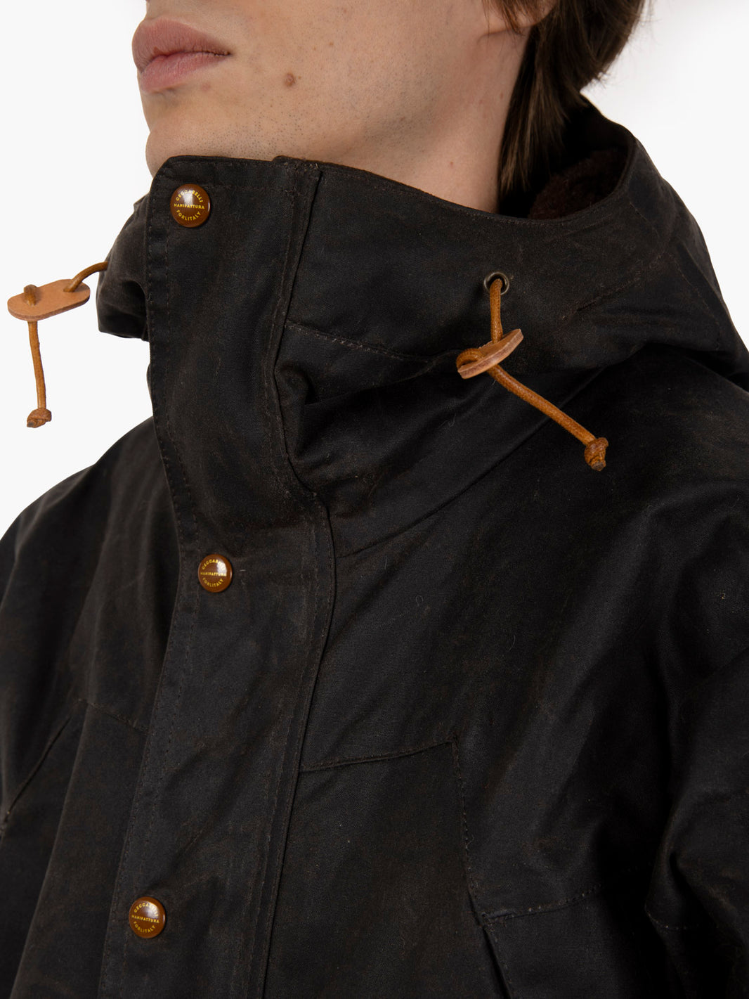 Mountain Jacket waxed chocolate